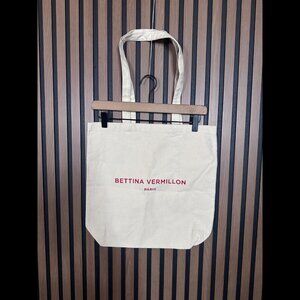 Bettina Vermillon Dust Bag 16" x 16" Shoe Storage Canvas w/ Handles